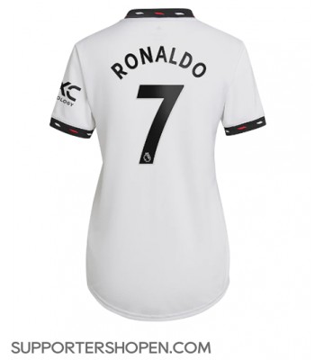 Manchester United Cristiano Ronaldo #7 Borta Matchtröja Dam 2022-23 Kortärmad
